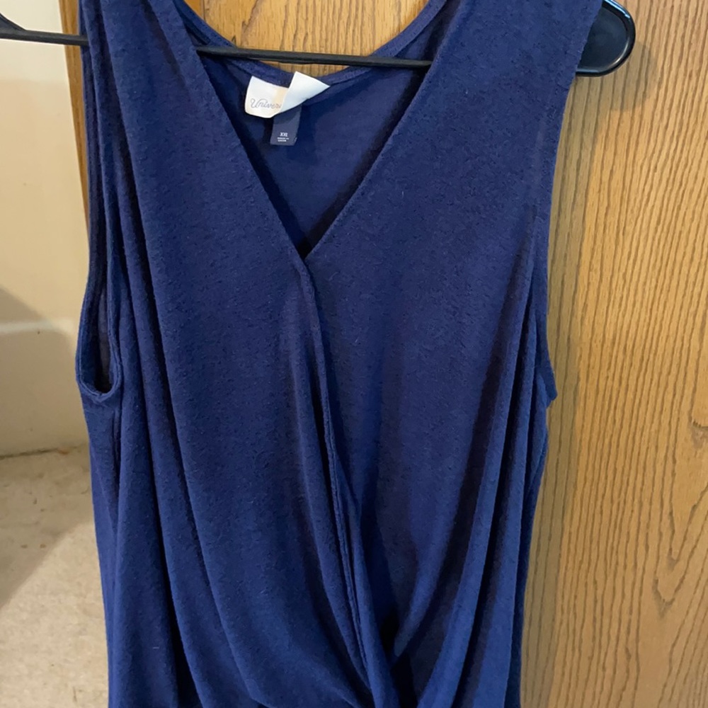 Blue top!